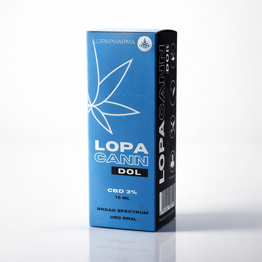 Lopacann dol CBD broad spectrum 3% 15ml