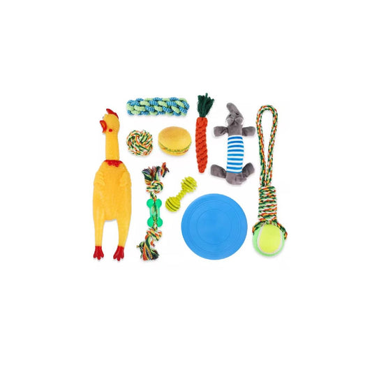 Set 10 Juguetes Para Mascotas