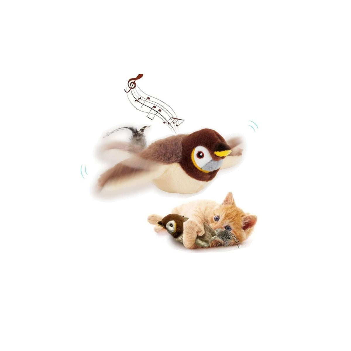 Pajarito Juguete Para Gatos