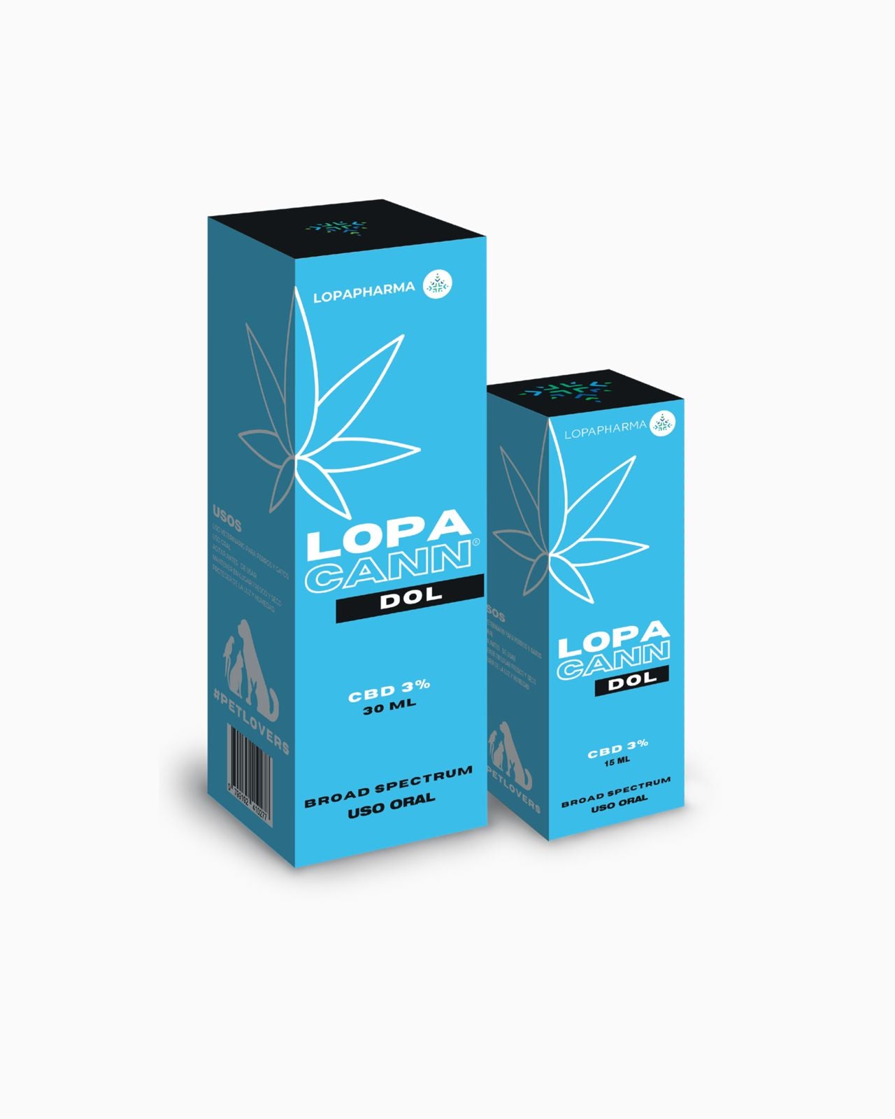 Lopacann dol CBD broad spectrum 3% 30ml